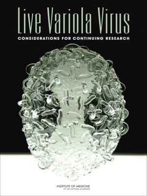cover image of Live Variola Virus